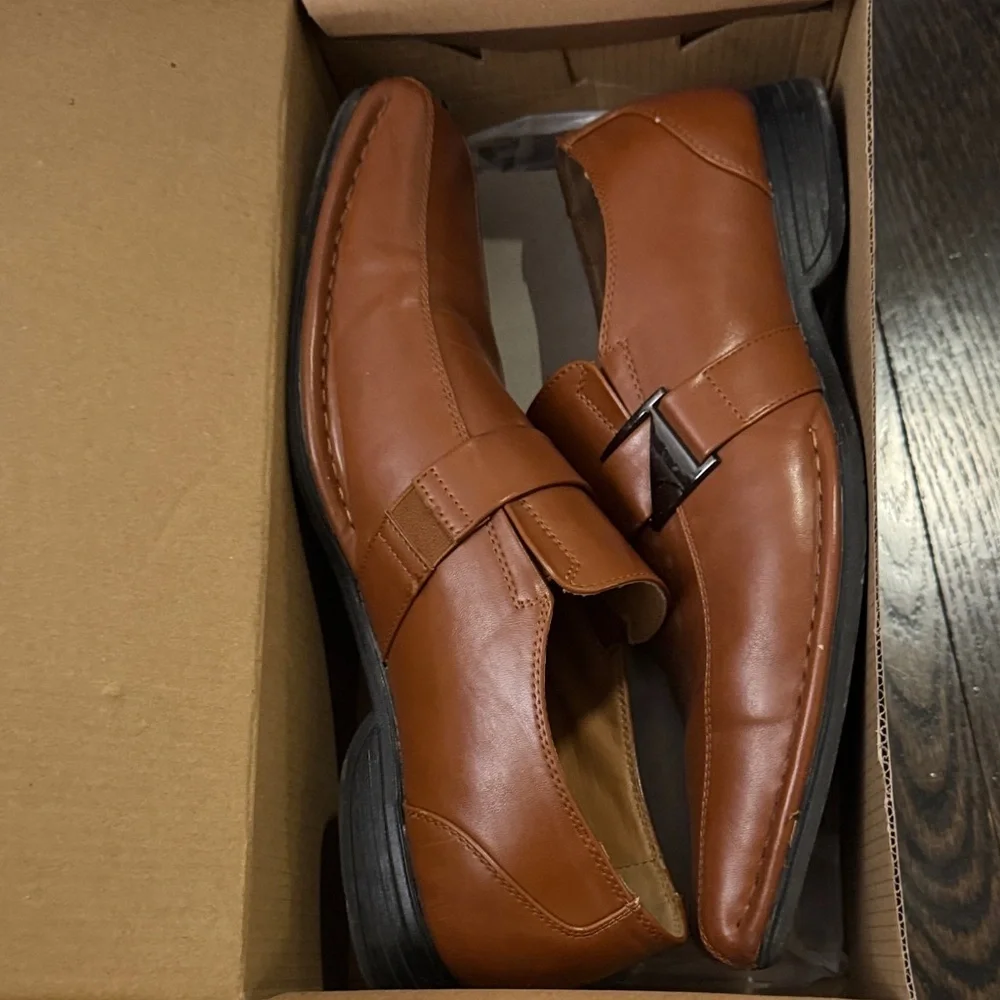 Men’s Brown Dress Shoes Size 10